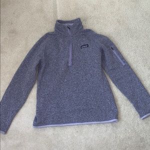 women’s 1/4 zip patagonia